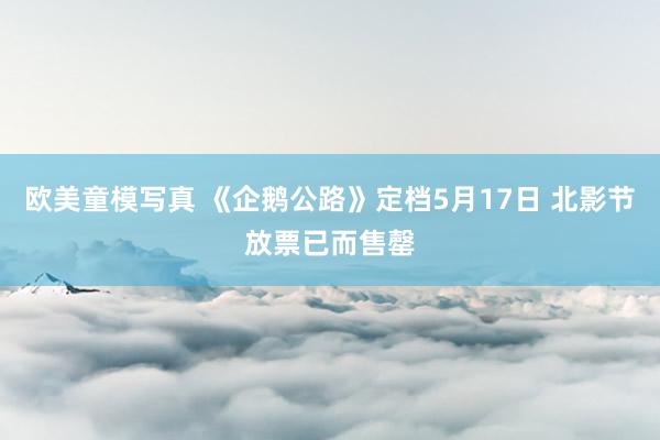 欧美童模写真 《企鹅公路》定档5月17日 北影节放票已而售罄